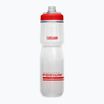 Cyklistická láhev CamelBak Podium Chill 710 ml fiery red/white
