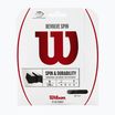 Tenisové struny Wilson Revolve Spin 16 Set černá WRZ957000+