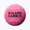 Tenisový míček na podpisy Wilson Roland Garros 9 Jumbo pink 