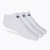 Nike Everyday Lightweight No Show 3pak tréninkové ponožky bílé SX7678-100