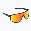 Cyklistické brýle Red Bull Spect Dash modré/hnědé s červeným zrcadlem