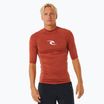 Pánské plavecké tričko Rip Curl Waves Upf Perf S/S red