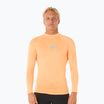 Pánské plavecké tričko Longsleeve Rip Curl Waves UPF Performance mandarin zest