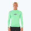 Pánské plavecké tričko Longsleeve Rip Curl Raw Energy UPF Performance neon green