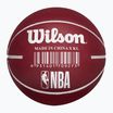 Basketbalový míč Wilson NBA Team Dribbler Cleveland Cavaliers brown velikost 7