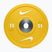 Olympijské bumperové závaží Nike Strength Pro Urethane Bumper Plates 15 kg yellow/white