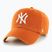 Kšiltovka 47 Brand MLB New York Yankees CLEAN UP burnt orange 