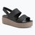 Dámské sandály  Crocs Brooklyn Low Wedge black/mushroom