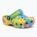 Dětské nazouváky Crocs Classic Marbled Clog Toddler digital aqua/multi