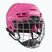 Dětská hokejová helma CCM Tacks 70 Combo JR pink