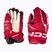 Hokejové rukavice CCM Tacks XF Pro SR red/white