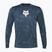 Pánské cyklistické tričko Longsleeve Fox Racing Ranger Tru Dri dark vintage blue