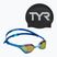 Plavecké brýle TYR Tracer-X Elite Racing Mirrored blue/turquoise
