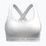 Sportovní podprsenka Under Armour Crossback Mid white/white/halo gray
