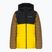 Dětská péřová bunda s kapucí Columbia Powder Lite Black and Yellow 1802901
