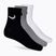 Tréninkové ponožky Nike Everyday Lightweight Crew 3pack v barvě SX7677-964