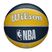 Basketbalový míč Wilson NBA Team Tribute Indiana Pacers, žlutý WTB1300XBIND