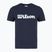 Dámské tenisové tričko  Wilson Team Graphic Script W classic navy script