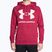 Pánská sportovní mikina Under Armour pánská tréninková mikina Rival Fleece Big Logo HD červeno- bílá 1357093-664