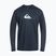 Pánské plavecké tričko Longsleeve Quiksilver Solid Streak navy blazer/white 