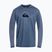 Pánské plavecké tričko Longsleeve Quiksilver Solid Streak navy blazer/white 