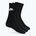 Nike Sportswear Everyday Essential ponožky 3 páry černá/hnědá