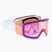 Dámské lyžařské brýle Giro Ella white bliss/rose gold/infrared