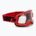 Pánské cyklistické brýle 100% Strata 2 red/clear 50027-00004