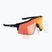 Cyklistické brýle 100% Speedcratf Soft tact black/hiper red multilayer mirror 60007-00008