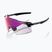 Sluneční brýle 100% Aerocraft gloss black/purple mirror photochromic