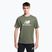 Pánské tričko New Balance Essentials Stacked Logo Co zelené NBMT31541DON