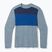 Pánské termo tričko longsleeve  Smartwool Thermal Merino Baselayer Colorblock Crew Boxed pewter blue