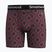 Pánské termo boxerky  Smartwool Merino Print Boxer Brief scarlet red