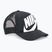 Dětská kšiltovka Nike Rise Structured Trucker black/black/white