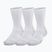 Ponožky Under Armour Perf Tech Pro 3 Pack Crew white/white/mod gray