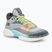 Pánské basketbalové boty  SKECHERS SKX Resagrip gray/yellow