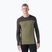 Pánská termoakční mikina Smartwool Classic Thermal Merino Base Layer Colorblock Crew Boxed moss