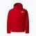 Dětská mikina The North Face Teen Glacier F/Z Hooded red