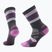 Dámské trekové ponožky Smartwool Hike Full Cushion Saturnsphere Crew charcoal