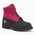 Dětské boty Timberland Premium 6 In Lace black nubuck/dark pink