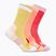Ponožky HOKA Crew Run Sock 3 páry cerise/papaya/aura