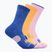 Ponožky HOKA Crew Run Ponožky 3 pink twillight/sherbert/dazzling blue