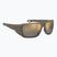 Pánské sluneční brýle Under Armour Attack MD S3 brwn metlzed/gold mirror oleophobic