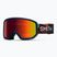 Lyžařské brýle Smith Transfer S3 midnight geo alpine/red solx mirror antifog