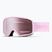 Lyžařské brýle Smith Tribute S2 pink frost/ignitor mirror antifog