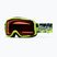 Dětské lyžařské brýle Smith Daredevil S3 electric lime slime/green solx mirror antifog