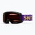 Dětské lyžařské brýle Smith Rascal Jr S2 black donuts/rc36 rose copper antifog