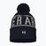 Pánská zimní čepice  Under Armour Halftime Pom Beanie midnight navy/summit white
