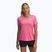 Dámské tréninkové tričko Under Armour Tech V-Twist super pink/bílá