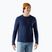 Pánské trekkingové tričko s dlouhým rukávem Smartwool Perfect Crew deep navy